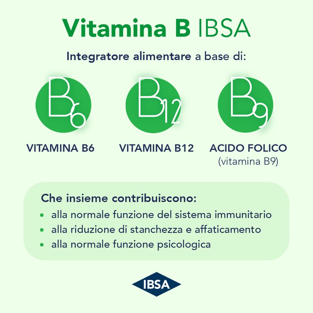 Vitamina B IBSA Integratore Alimentare