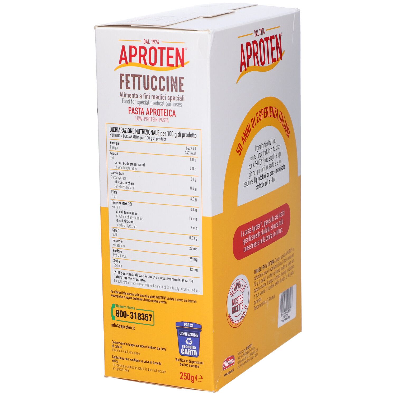 Aproten Fettuccine 250 G