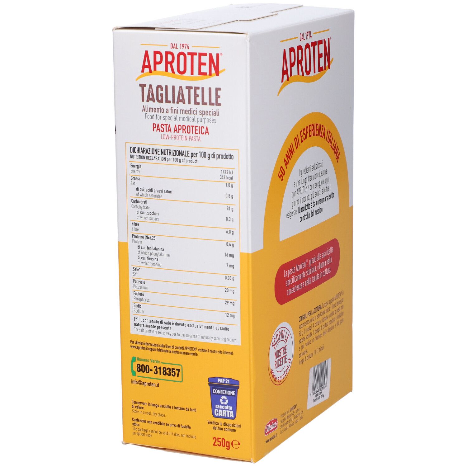 Aproten Tagliatelle 250 G