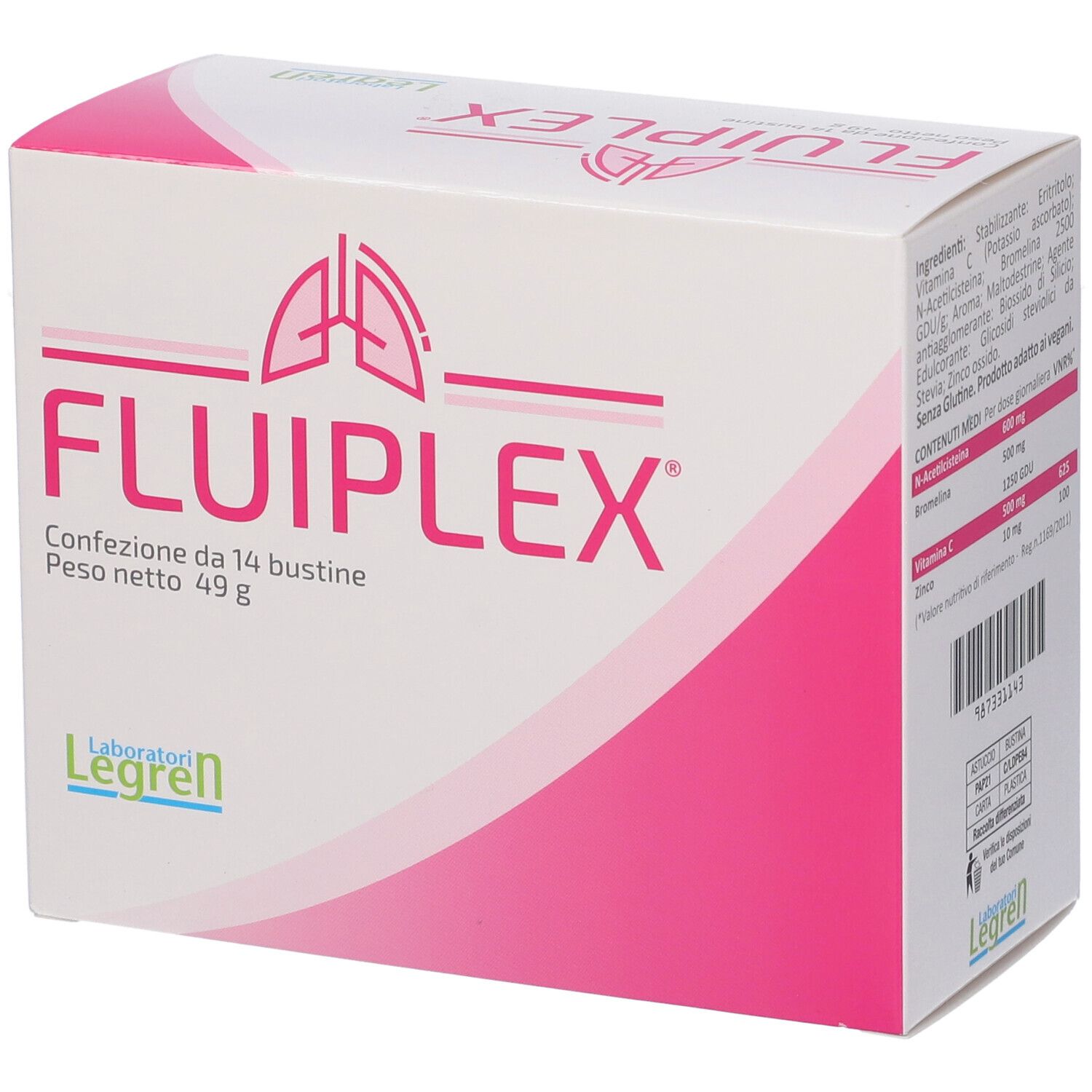 Fluiplex 14 Bustine