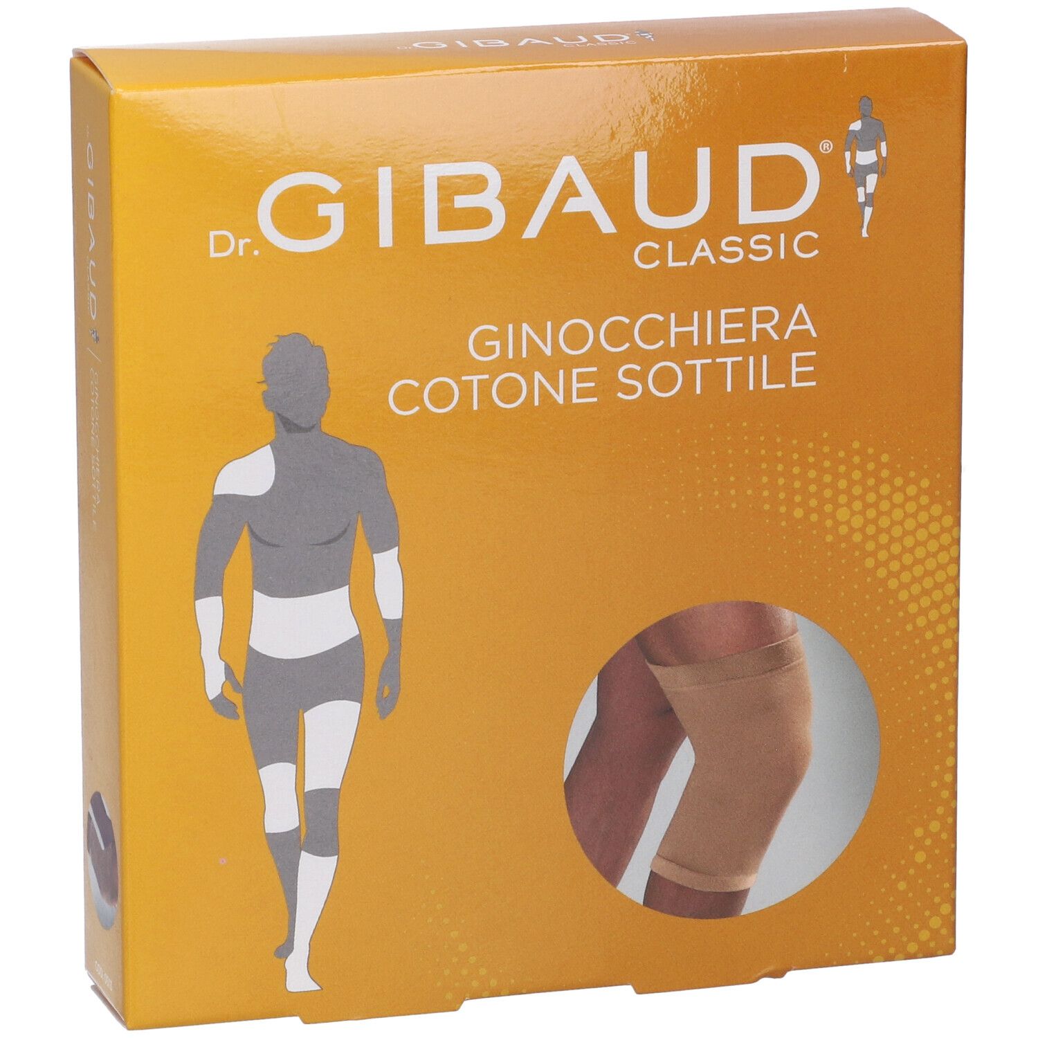 Ginocchiera In Cotone Sottile Gibaud Beige Misura 2