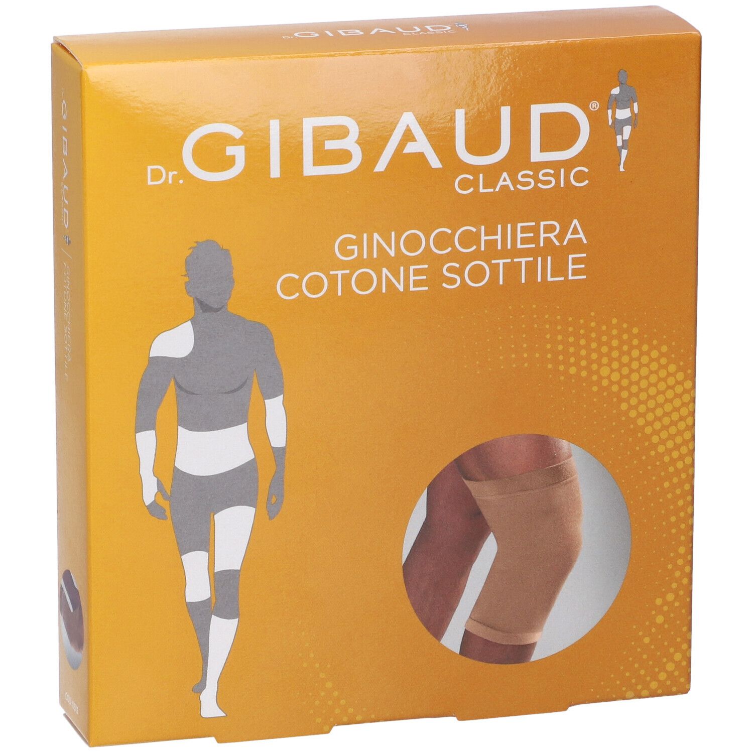 Ginocchiera In Cotone Sottile Gibaud Beige Misura 4