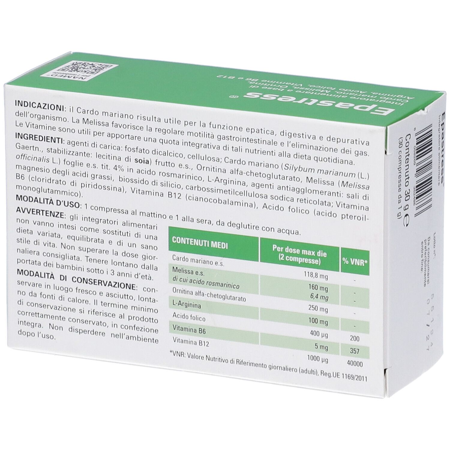Epastress 30 Compresse