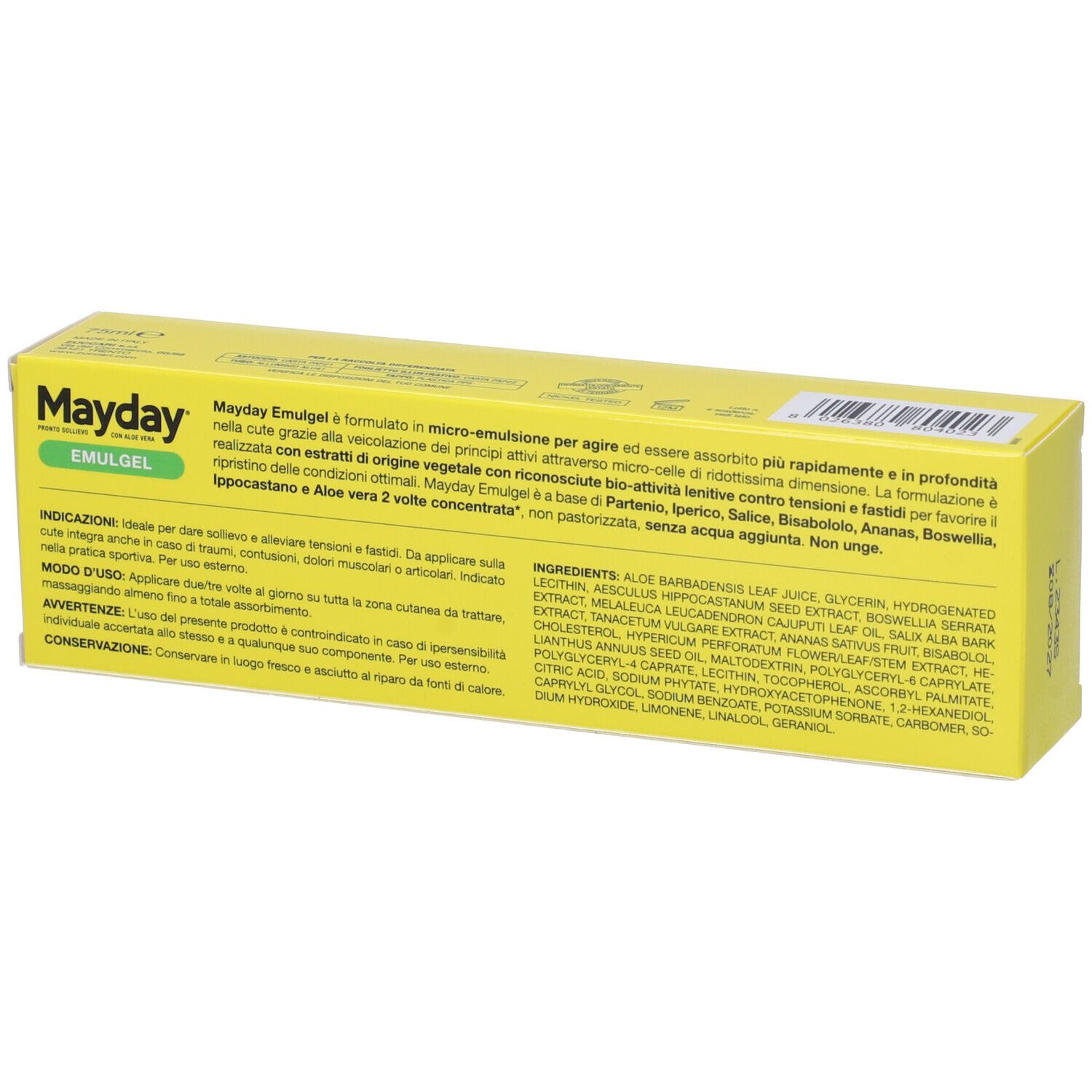 Zuccari Mayday® Emulgel