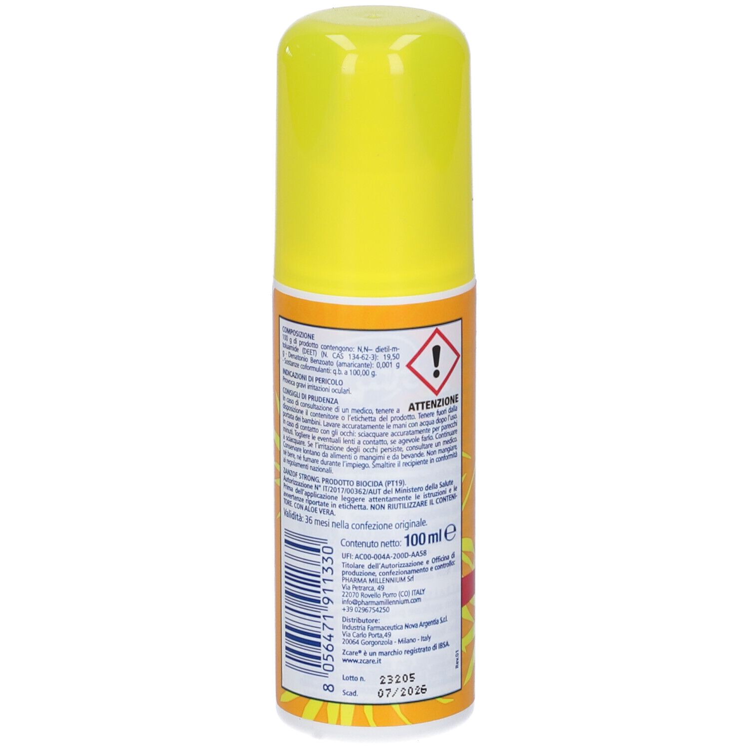 Z CARE PROTECTION EXOTIC VAPO antizanzare