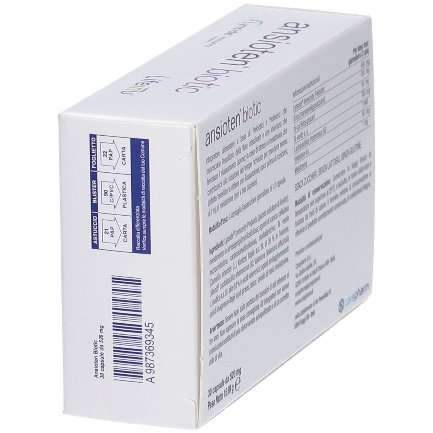 Ansioten Biotic 30 Capsule