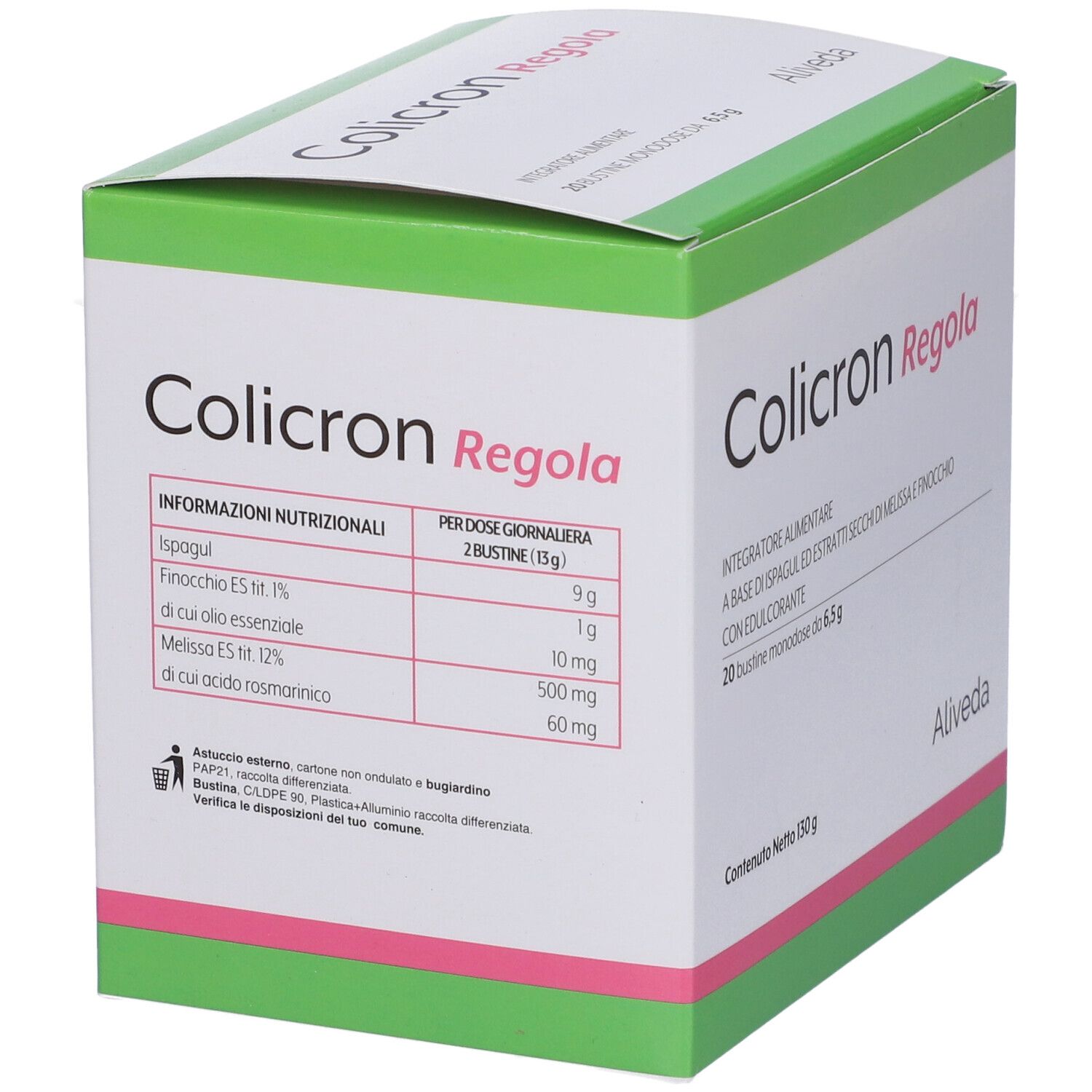COLICRON REGOLA 20BUST