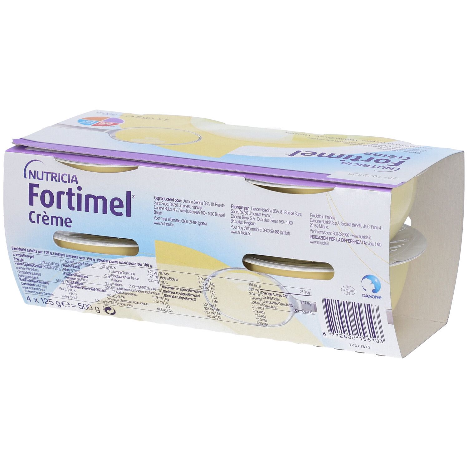 Nutricia Fortimel Crème Gusto Vaniglia