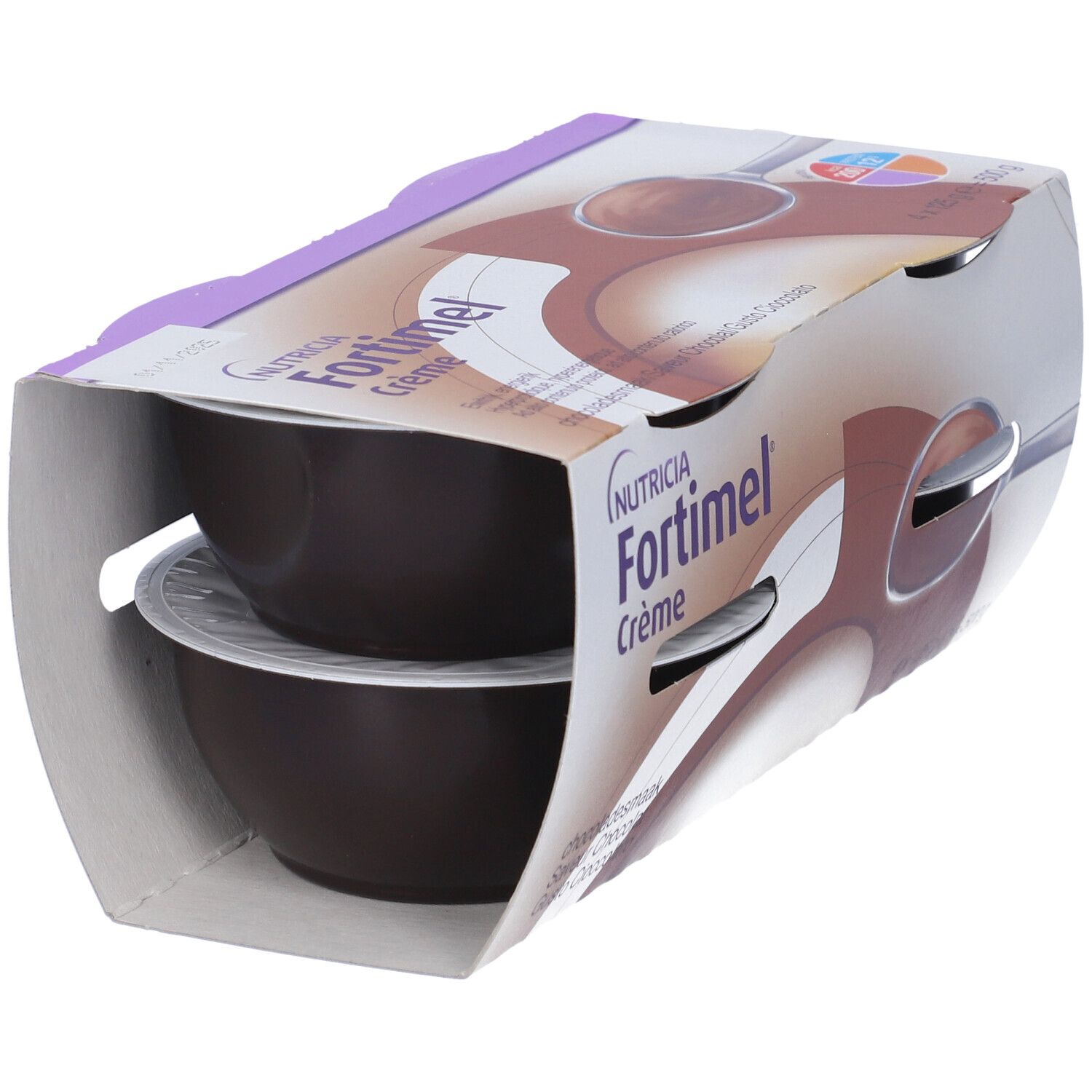 Nutricia Fortimel Creme,Gusto Cioccolato,Ipercalorico/proteico,4x125ml