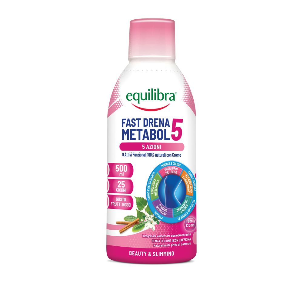Equilibra® Fast Drena 5 Metabol - risparmia il 10% con il codice: EQUILIBRA10