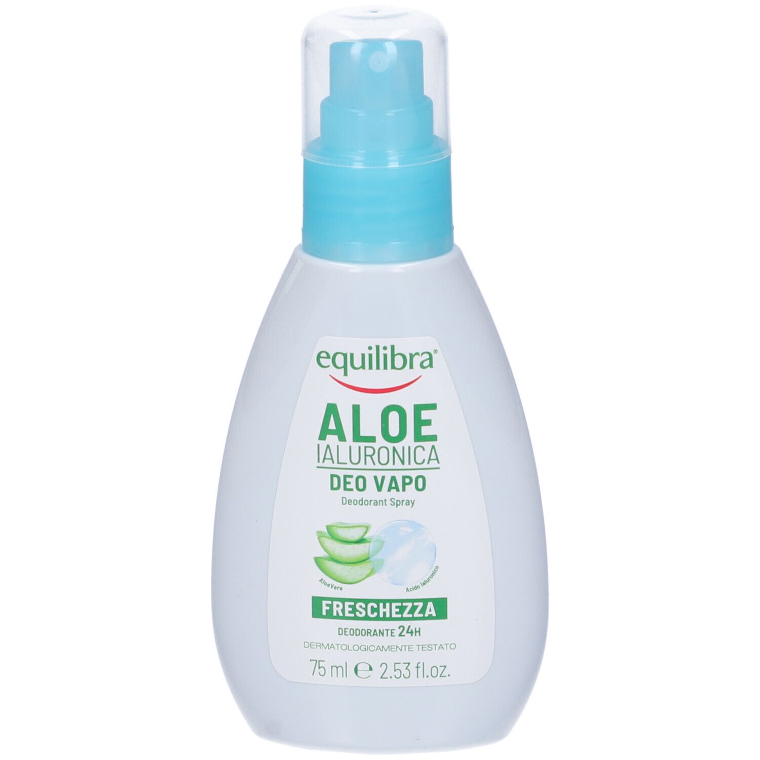 Equilibra Aloe Ialuronica Deo Vapo Deodorante Spray - risparmia il 10% con il codice: EQUILIBRA10