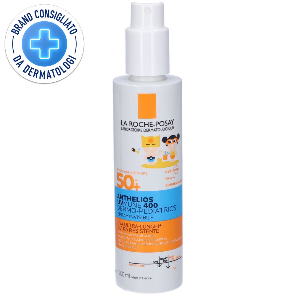 La Roche-Posay Anthelios Spray Invisibile UVMune 400 Dermo-Pediatrics Bambino SPF50+ 200 ml