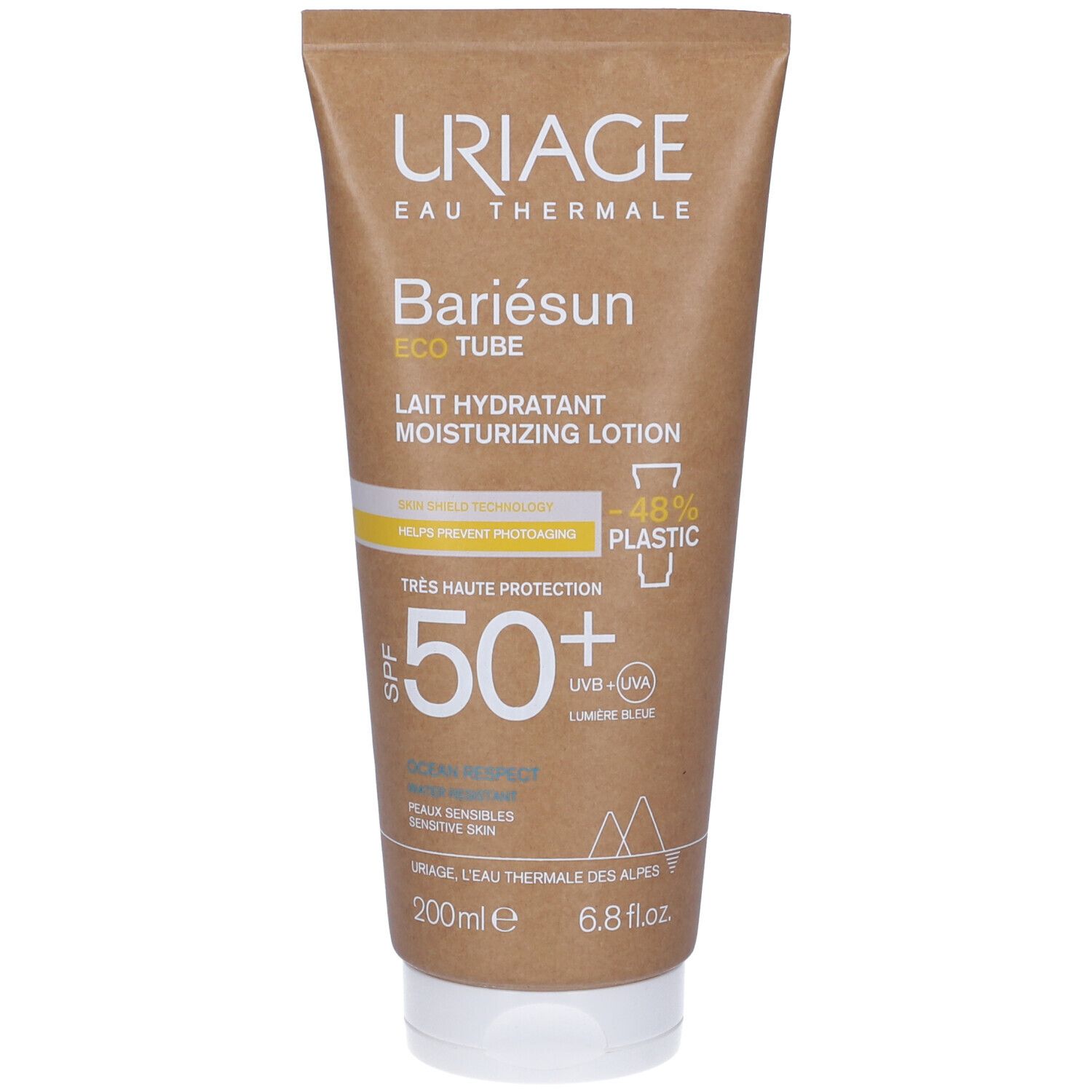 Uriage Bariésun Latte Viso e Corpo SPF 50+ Confezione Ecologica