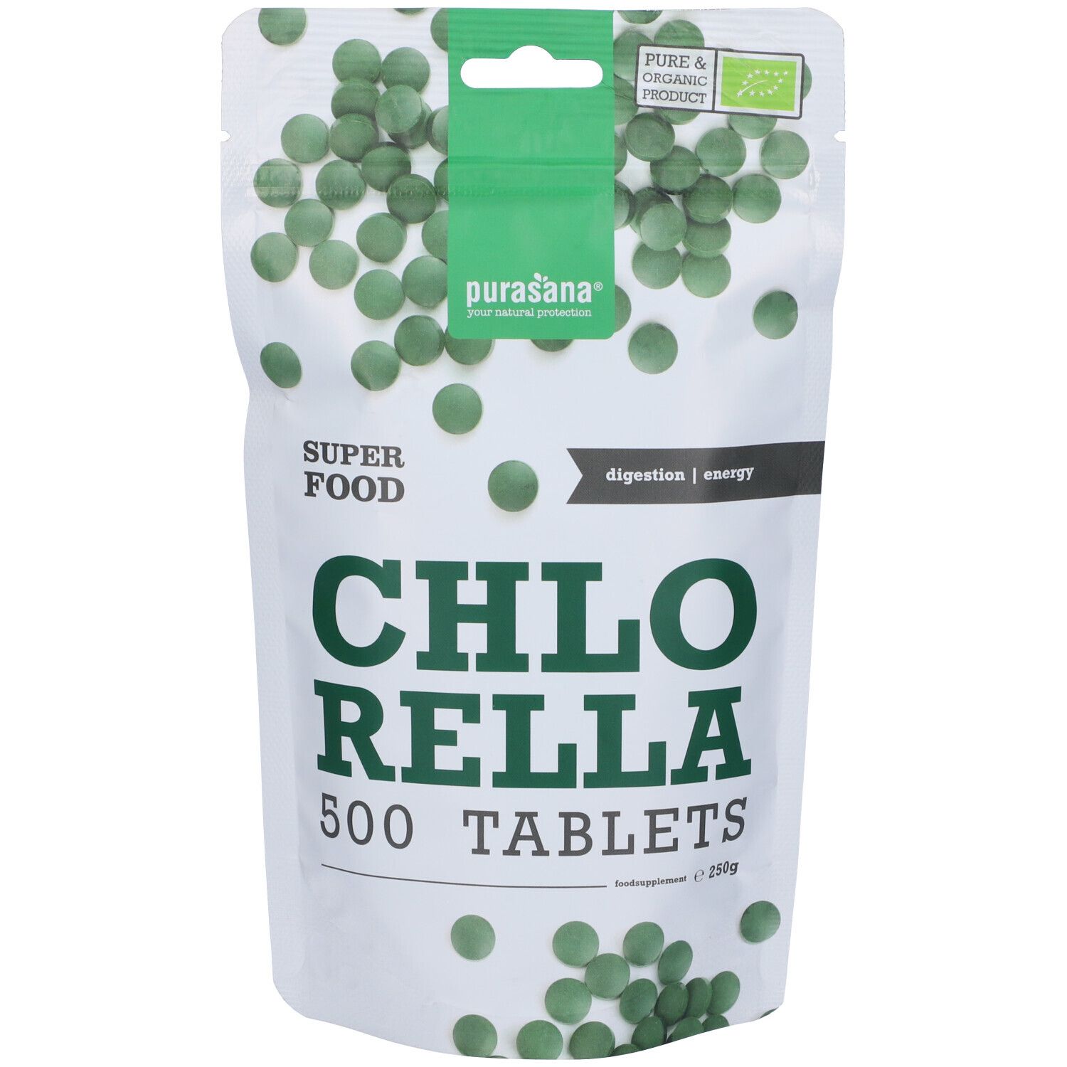 Purasana Chlorella BIO Compresse