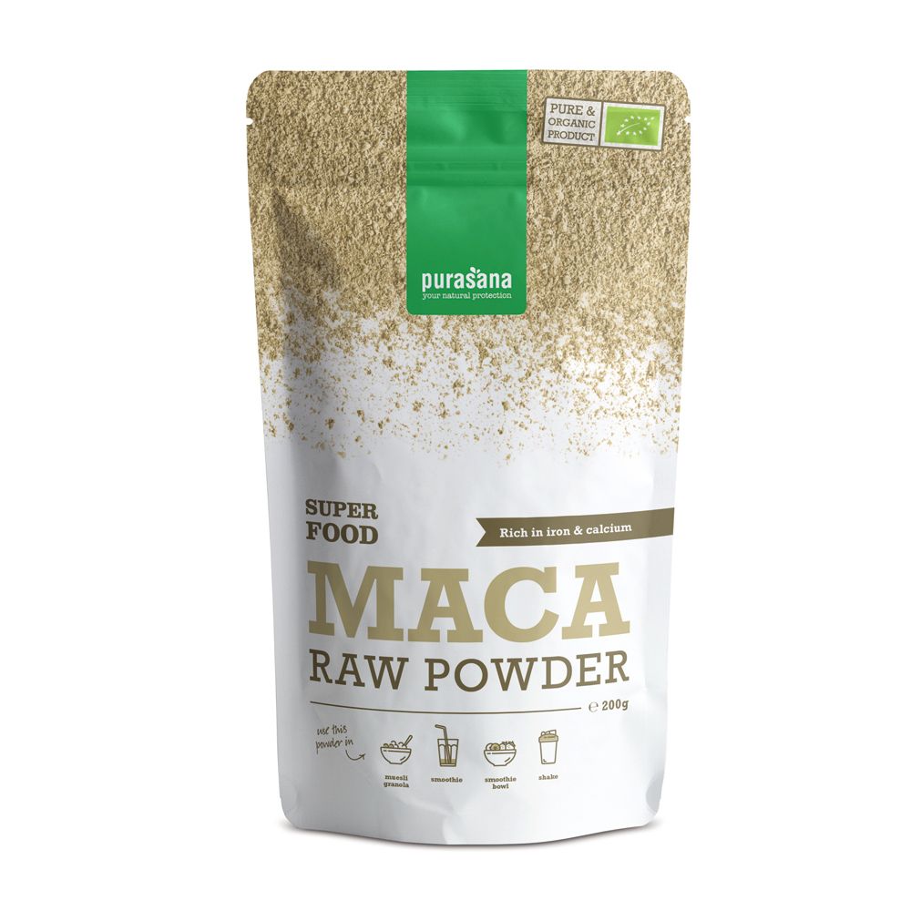 Purasana Maca Raw Powder BIO Polvere