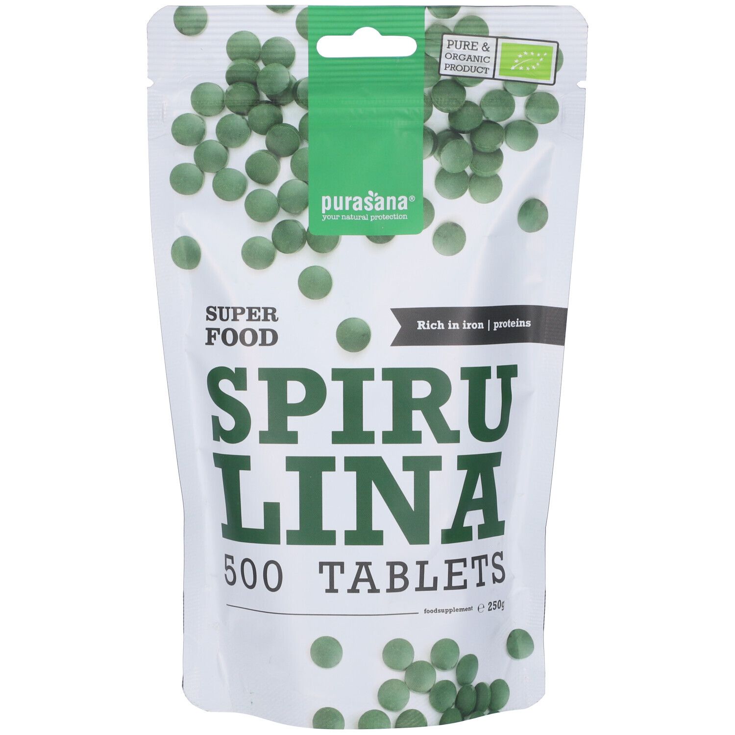Purasana Spirulina Compresse