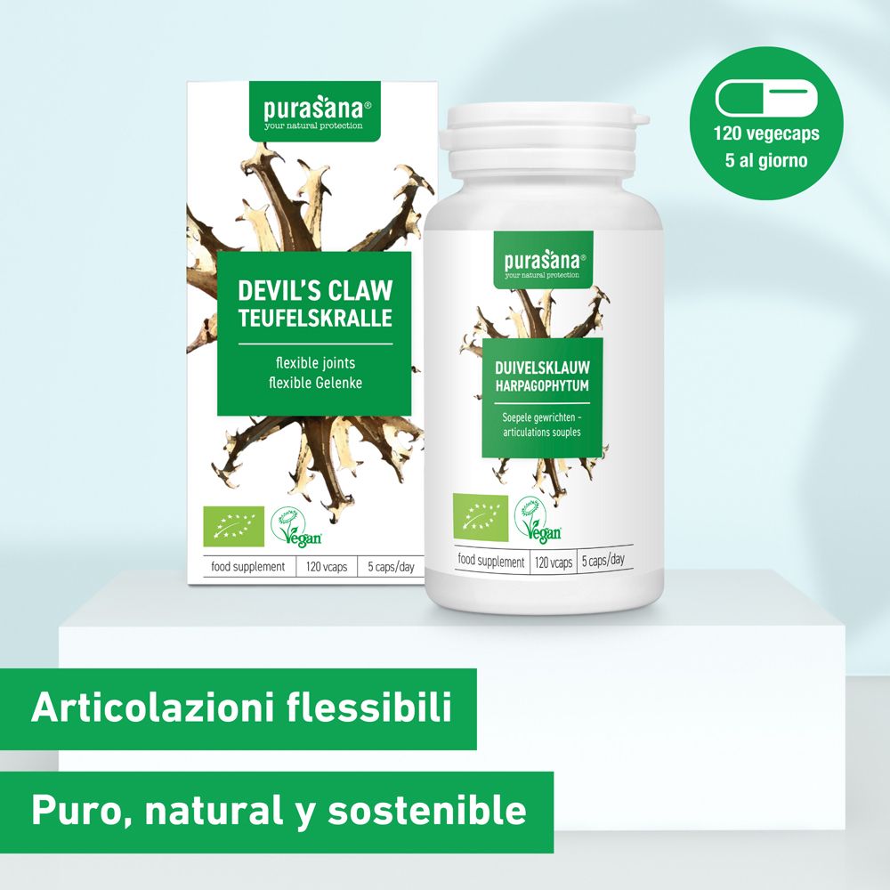 Purasana Artiglio del Diavolo Bio Capsule