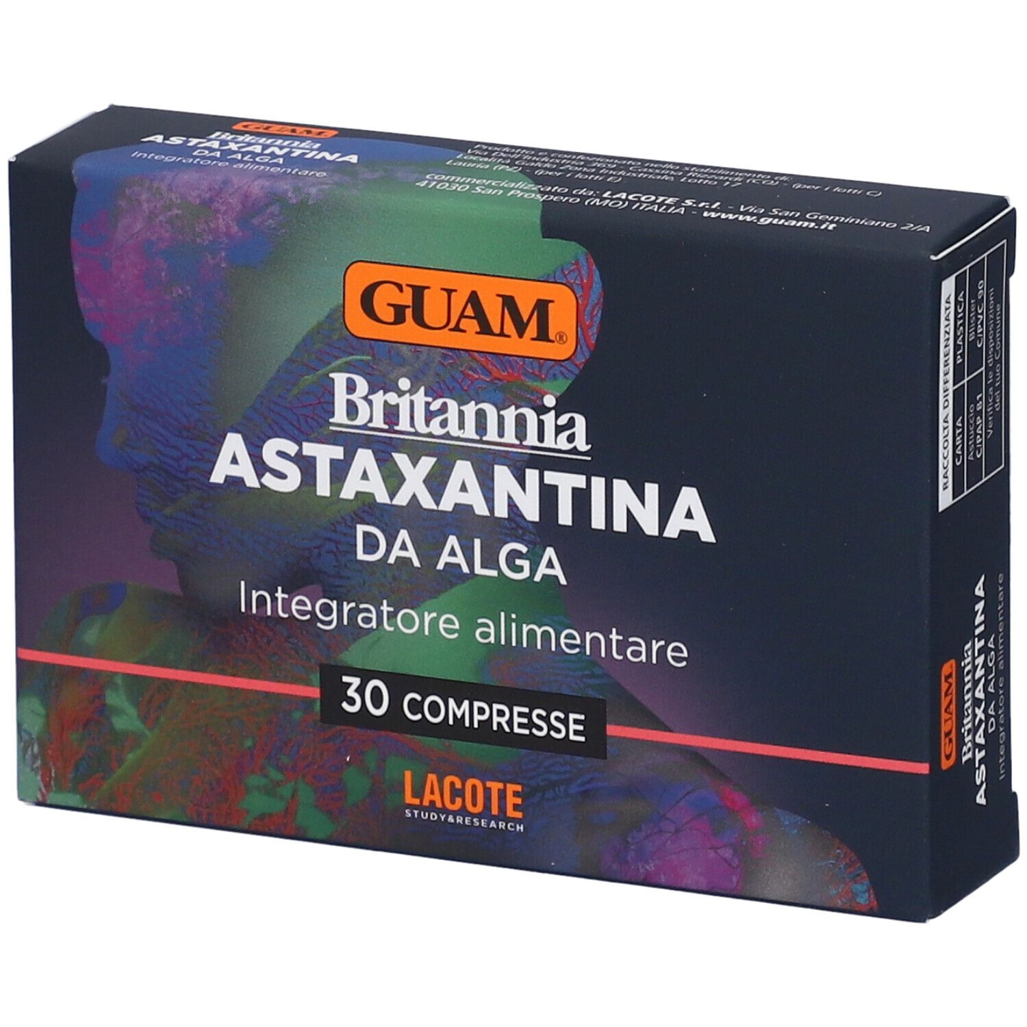 Guam Britannia Astaxantina da Alga Capsule