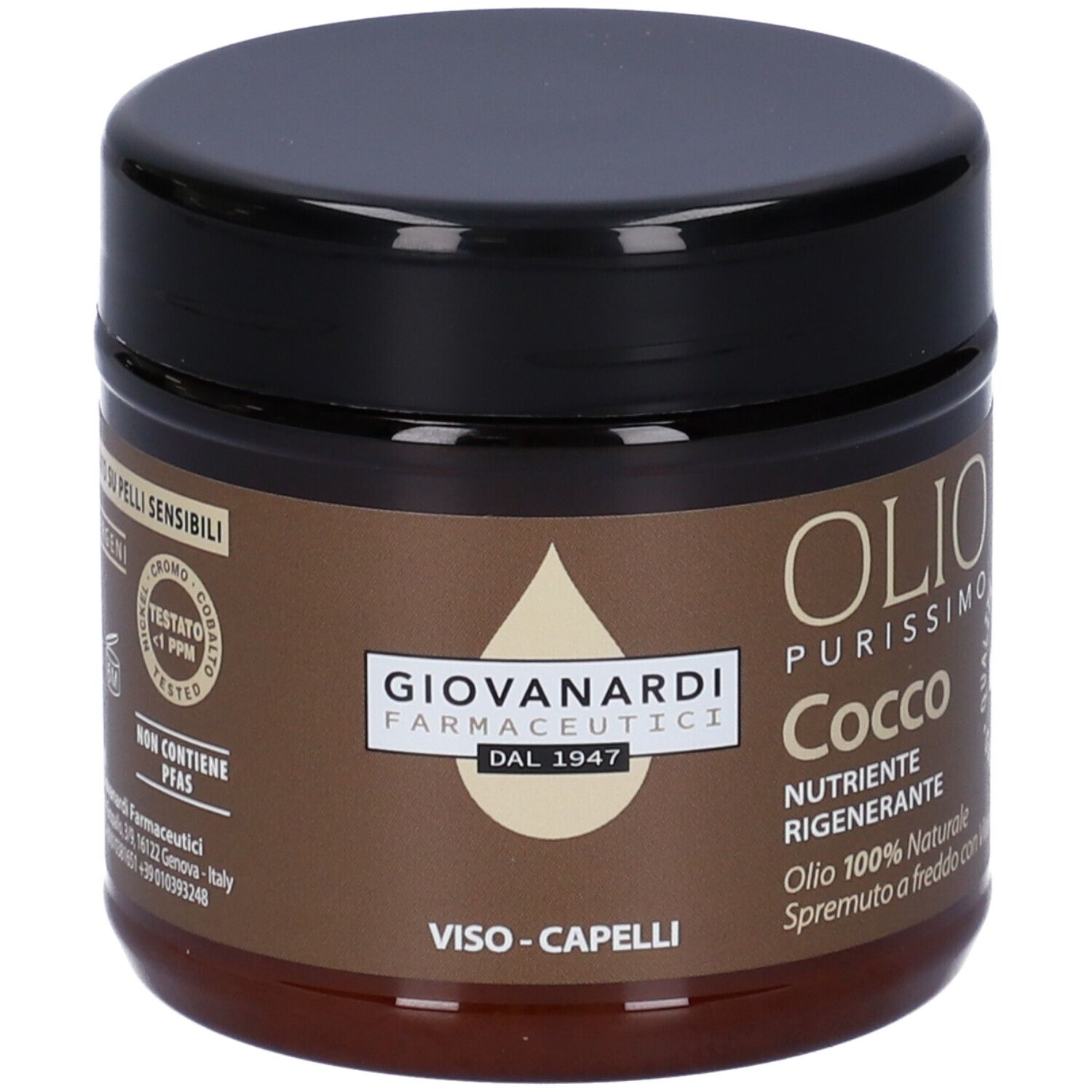 Giovanardi Farmaceutici Olio Purissimo di Cocco