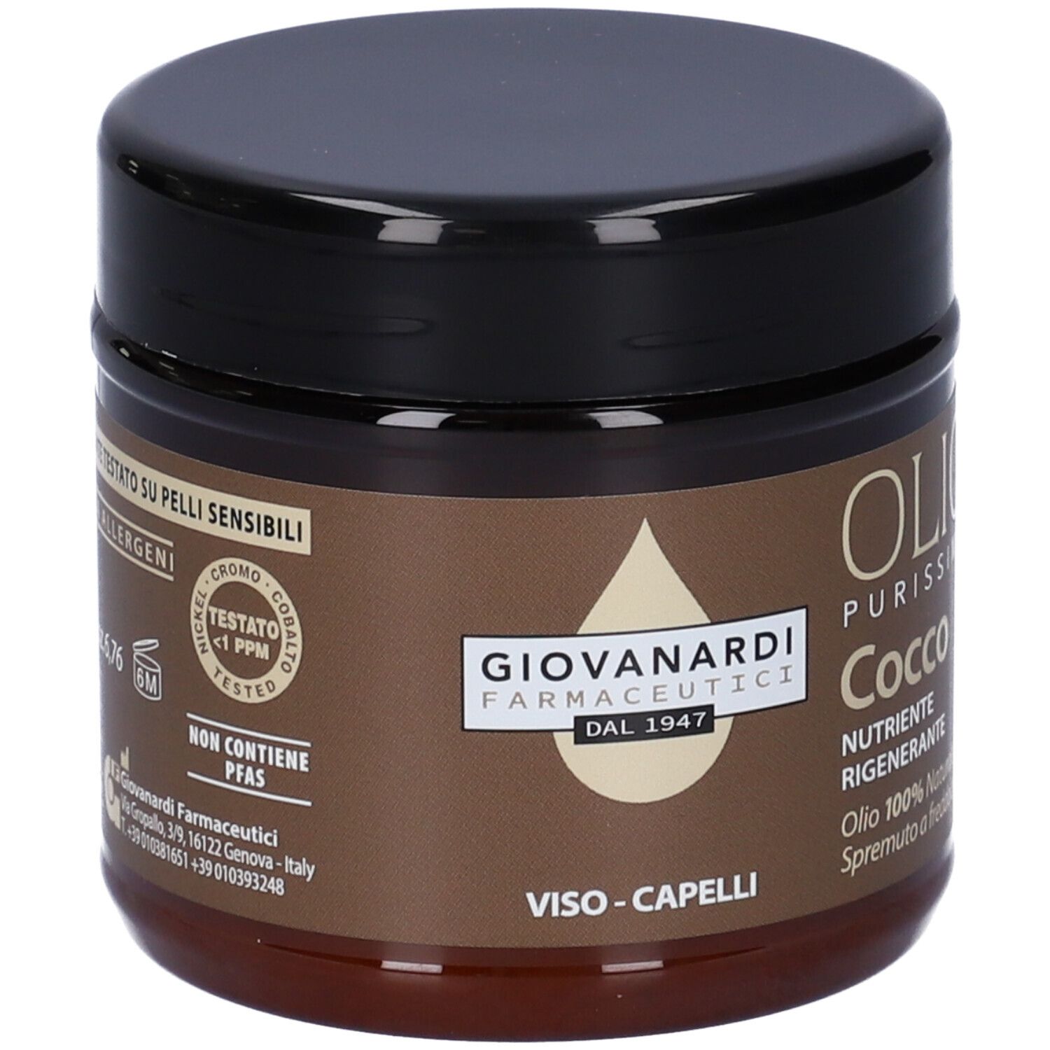 Giovanardi Farmaceutici Olio Purissimo di Cocco