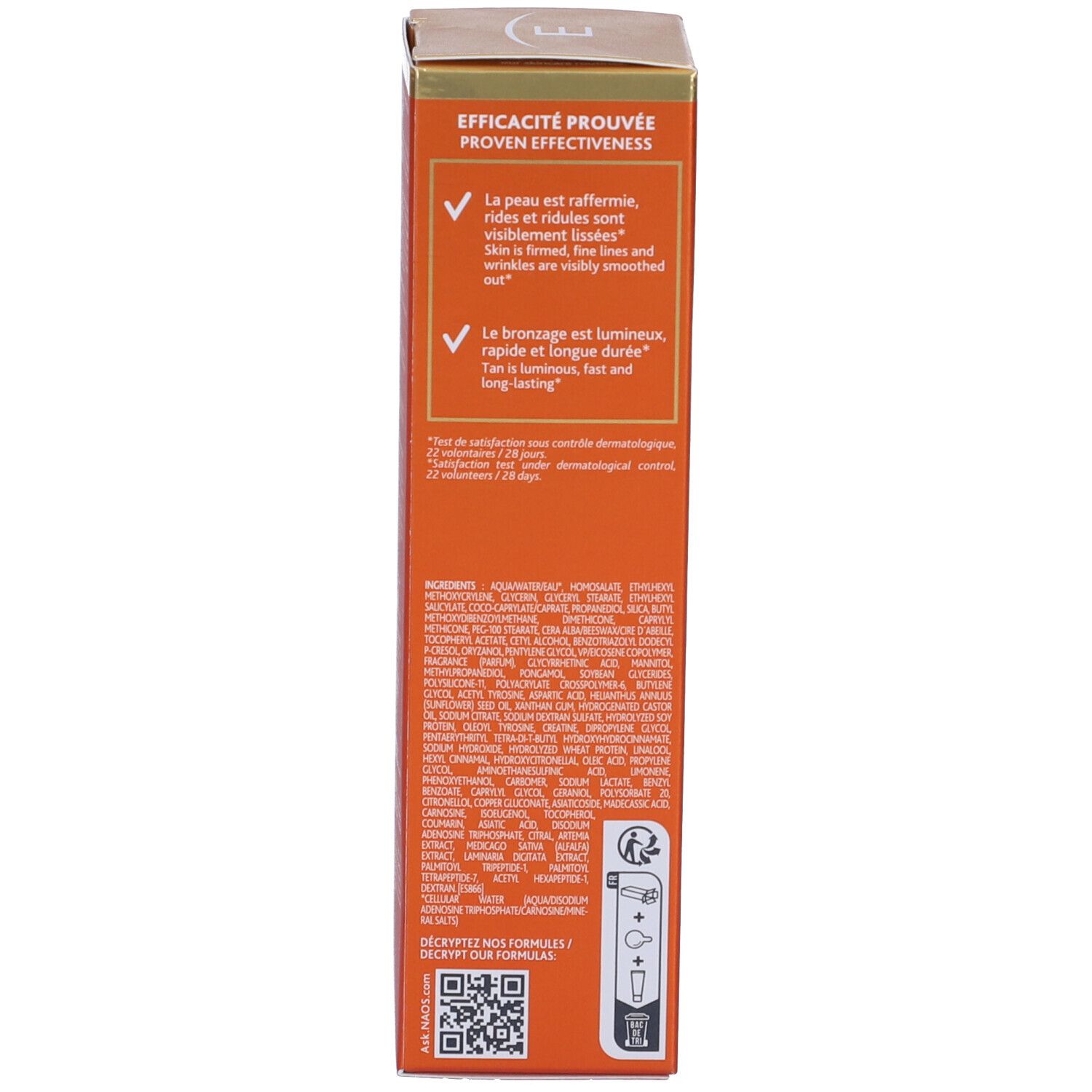 Institut Esthederm Bronz Repair 3 Soli Solare Viso Anti-Rughe - Sole Intenso