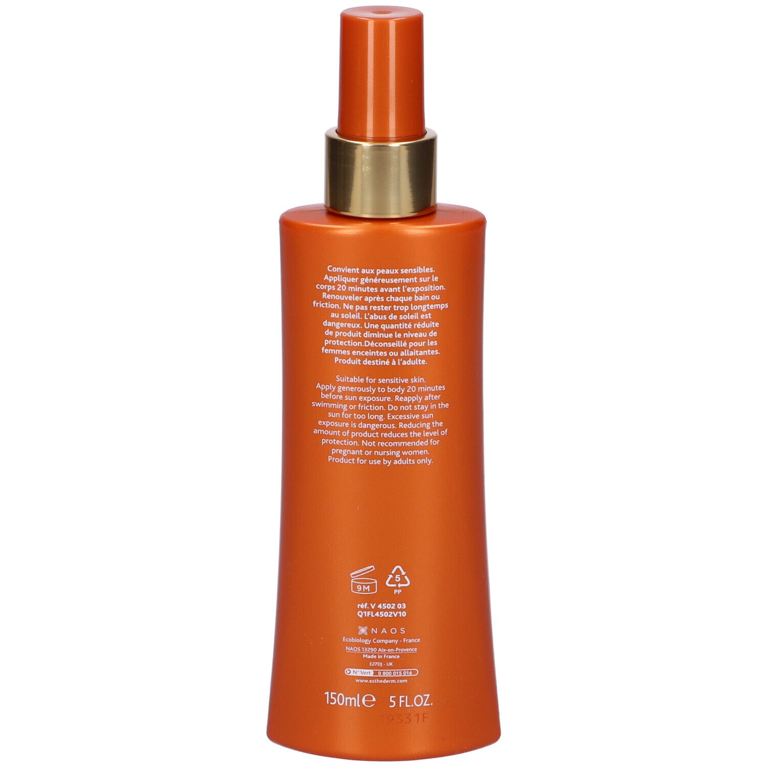 Institut Esthederm Adaptasun Latte Spray Protettivo Corpo Sole Forte
