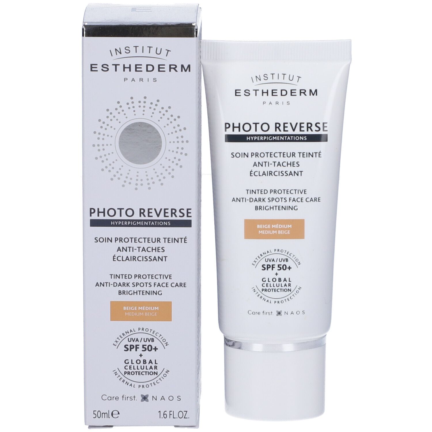 Institut Esthederm Photo Reverse Crema Protettiva Antimacchia Tinta Beige SPF50+