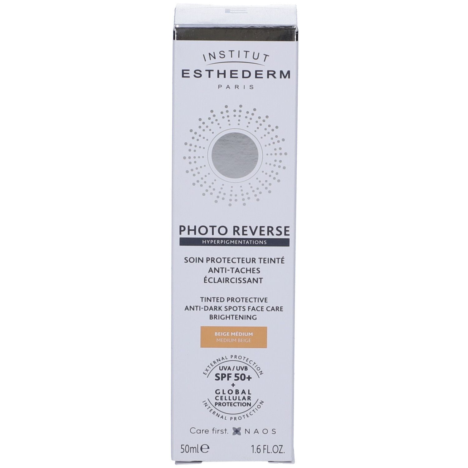 Institut Esthederm Photo Reverse Crema Protettiva Antimacchia Tinta Beige SPF50+