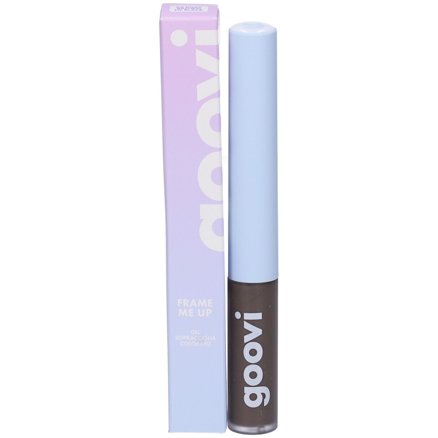 Goovi Frame Me Up Gel Sopracciglia Colorato Colore 04 Dark Brown to Black - risparmia il 15% con il codice: GOOVI15