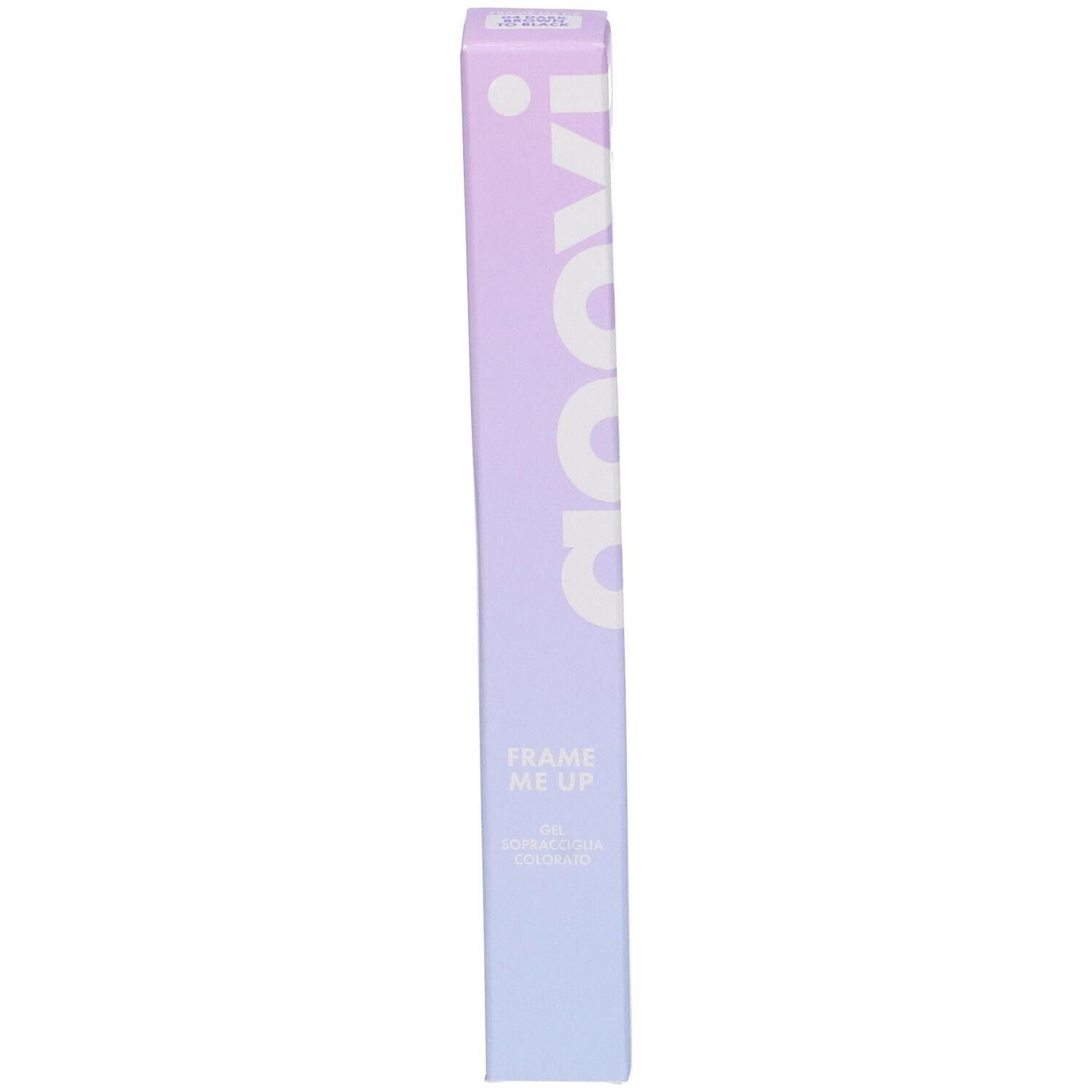 Goovi Frame Me Up Gel Sopracciglia Colorato Colore 04 Dark Brown to Black - risparmia il 15% con il codice: GOOVI15
