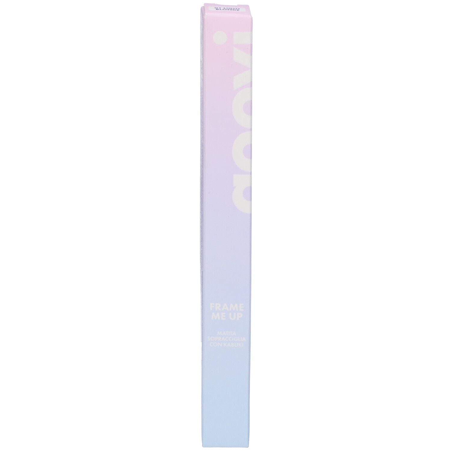 Goovi Frame Me Up Matita Sopracciglia con Kabuki Colore 01 Light Blonde - risparmia il 15% con il codice: GOOVI15