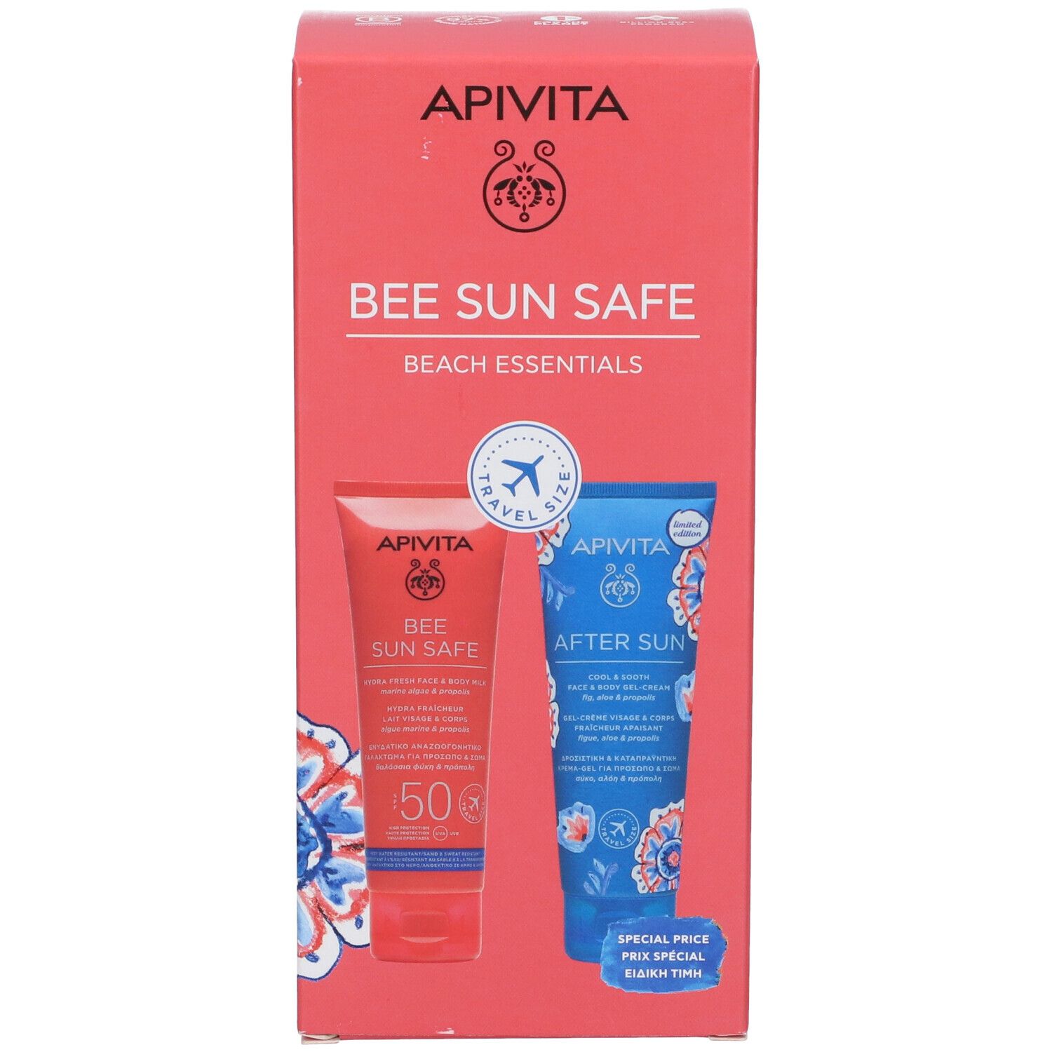 Apivita Bee Sun Safe Beach Essentials Travel Size