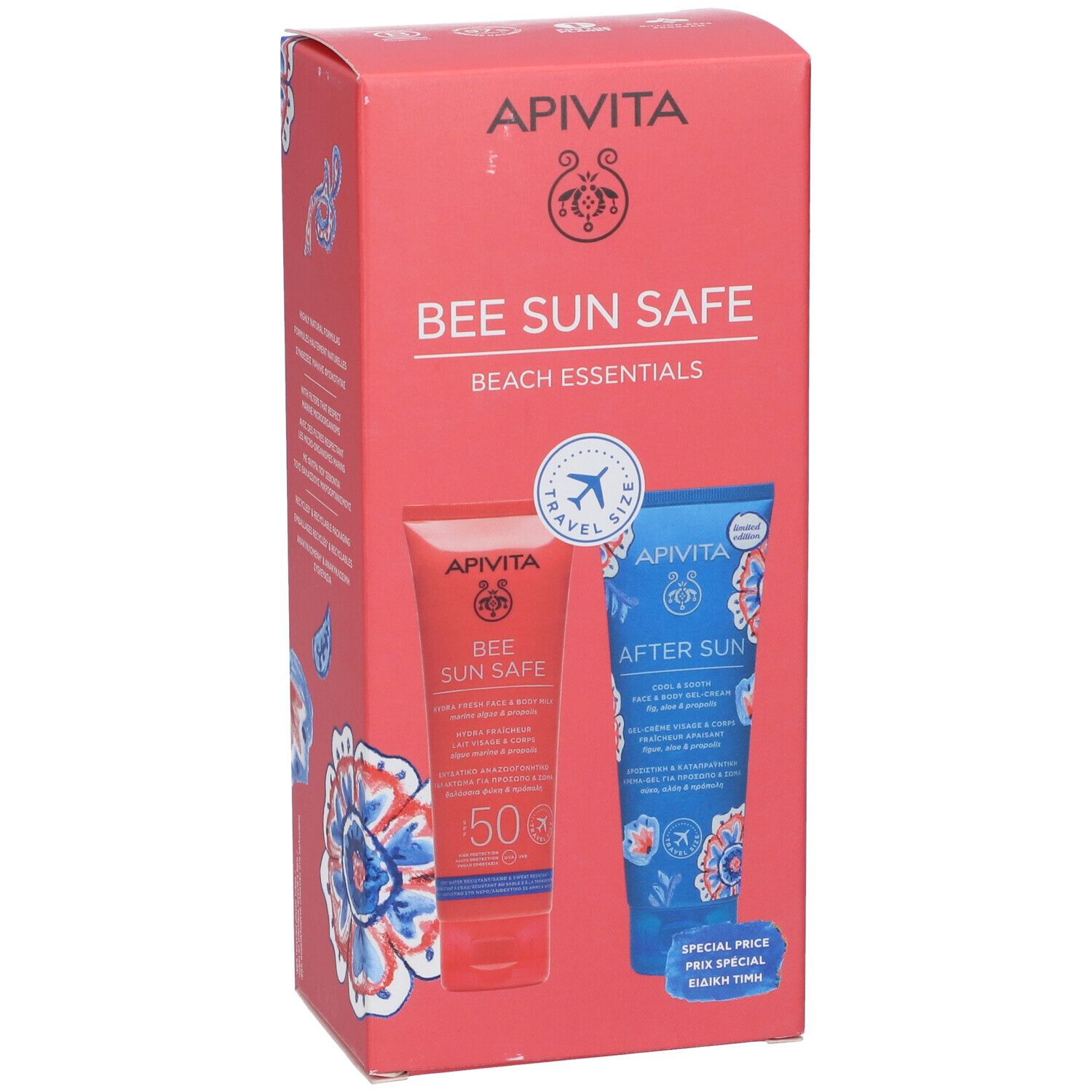 Apivita Bee Sun Safe Beach Essentials Travel Size