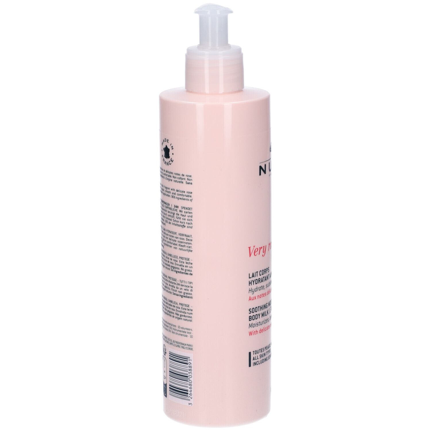 NUXE Very Rose Latte Corpo Idratante Lenitivo 24H