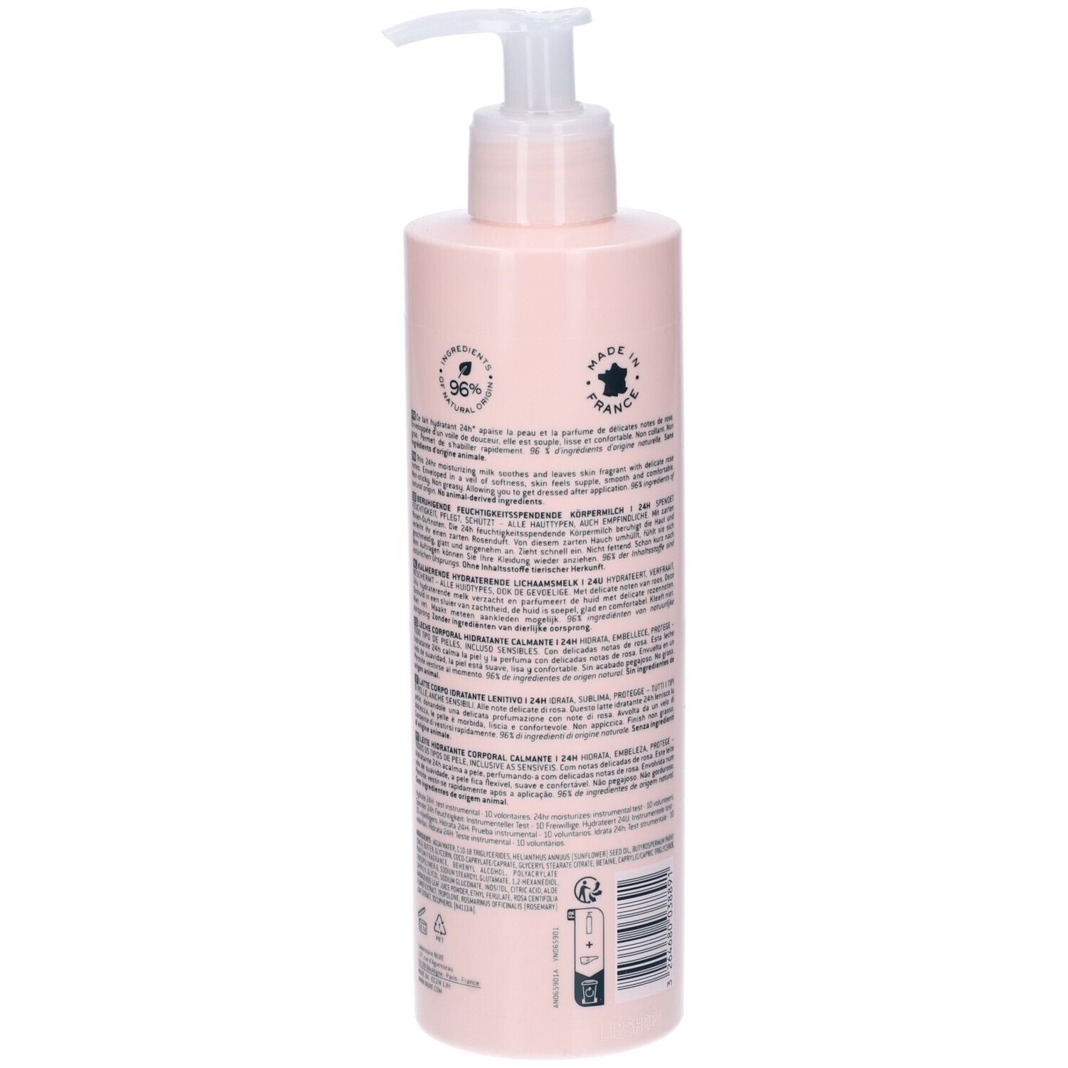 NUXE Very Rose Latte Corpo Idratante Lenitivo 24H