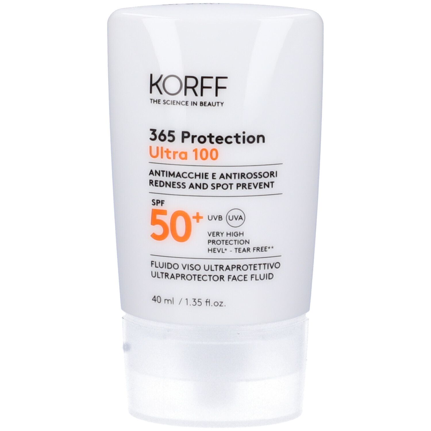 Korff 365 Protection Ultra 100 Fluido Viso Ultraprotettivo Spf50+