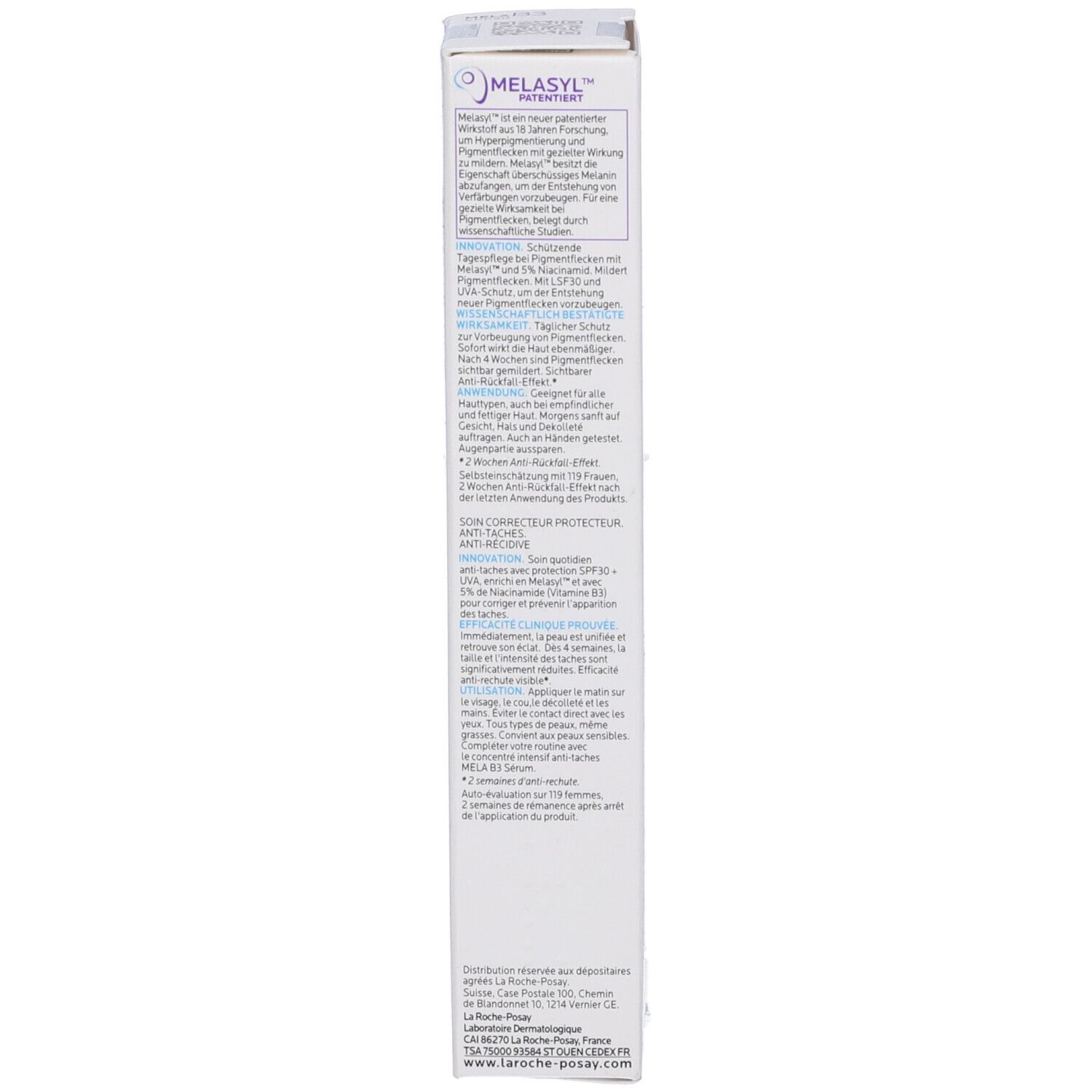 La Roche-Posay Mela B3 Crema SPF30 Anti-macchie 40 ml