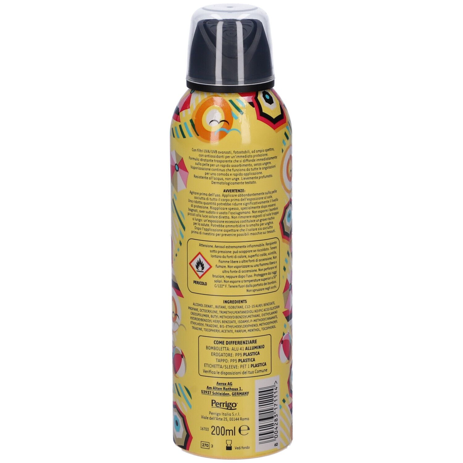 Angstrom Spray Trasparente Spf 50+ Limited Edition 2024