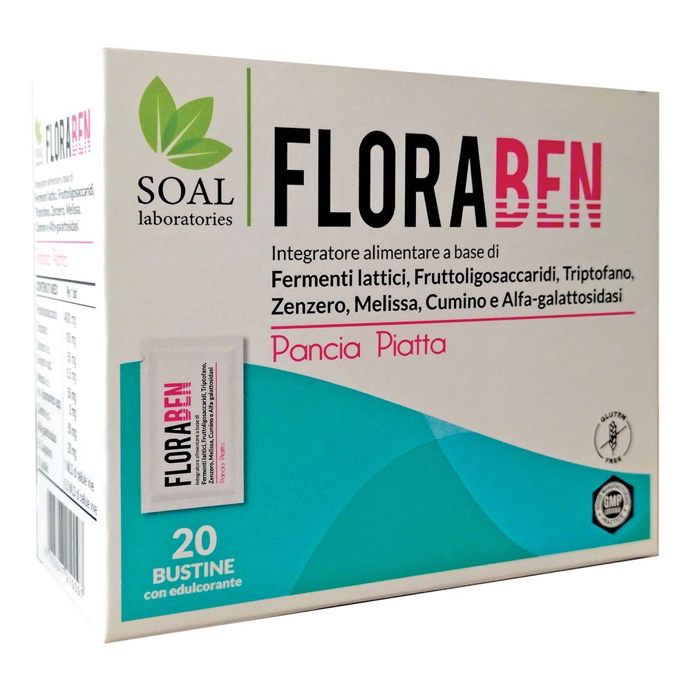 Floraben Pancia Piatta 20 Bustine