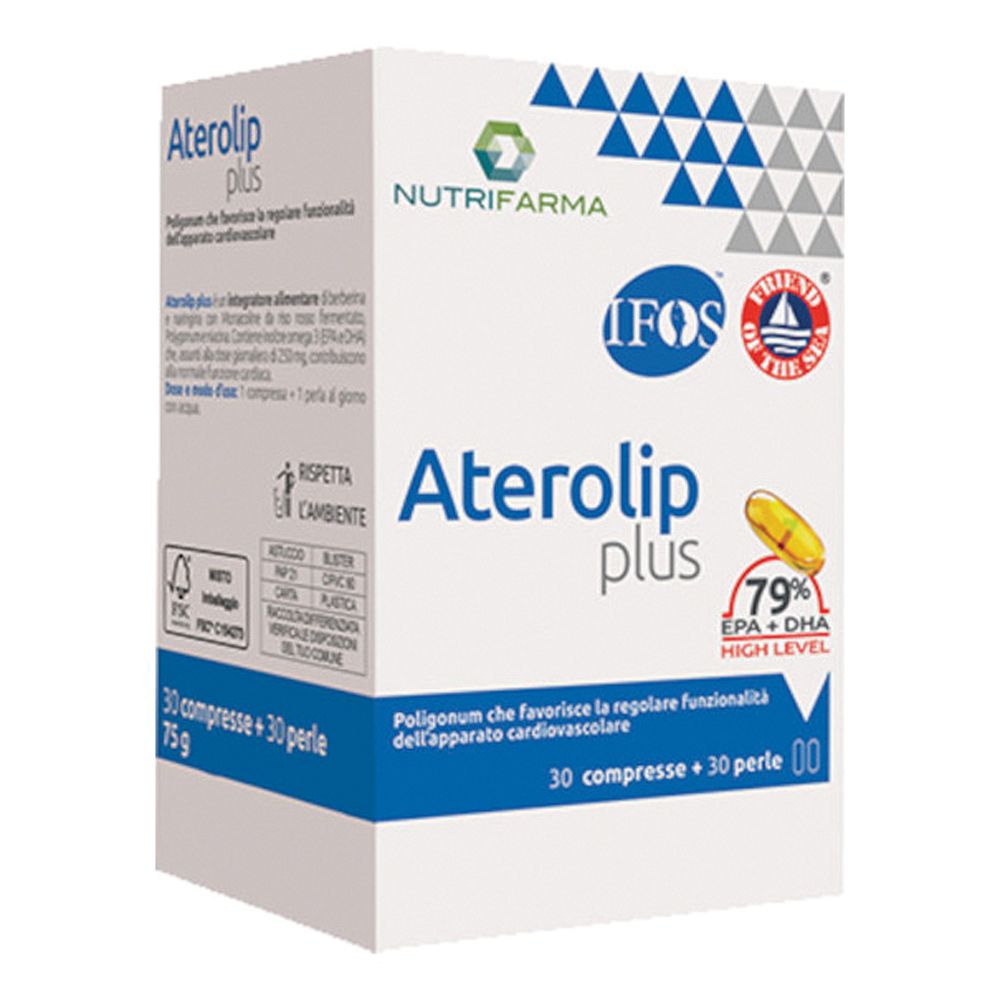 Aterolip Plus 79% 30 Compresse + 30 Perle