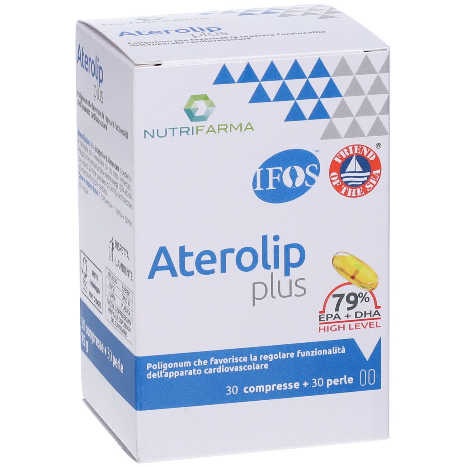 Aterolip Plus 79% 30 Compresse + 30 Perle