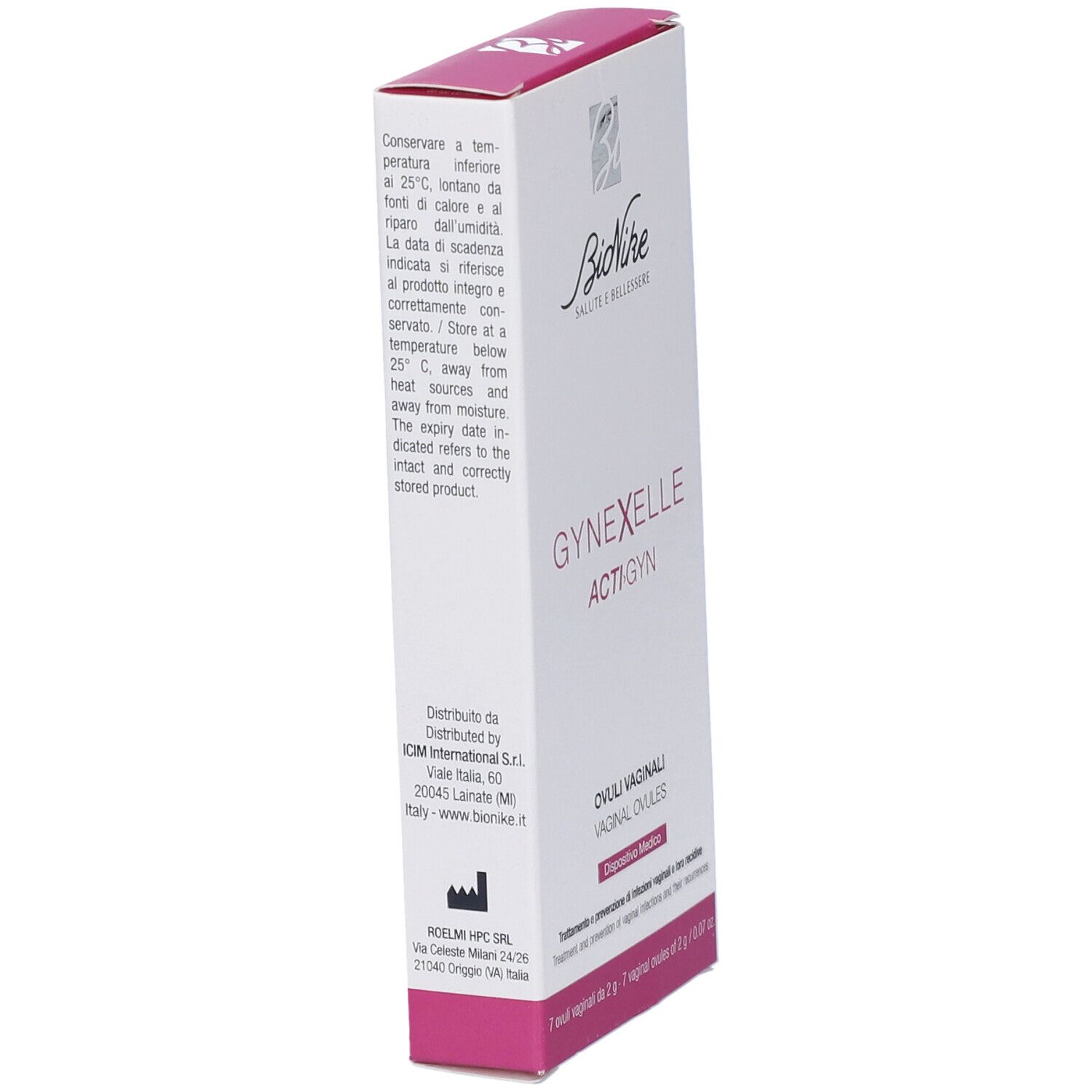 Gynexelle Acti-Gyn 7 Ovuli