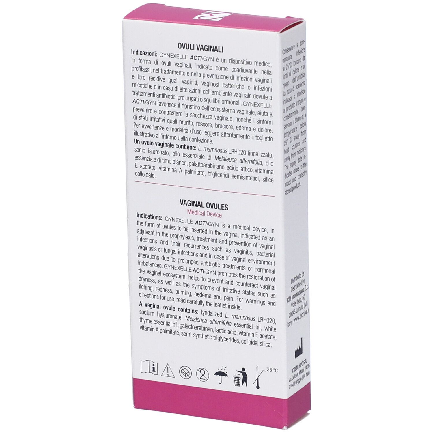 Gynexelle Acti-Gyn 7 Ovuli