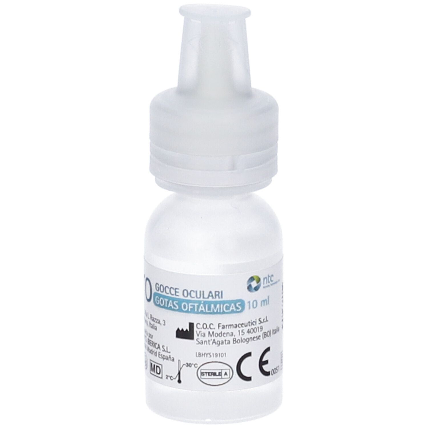 Soluzione Sterile Per Uso Oftalmico Puro Idratante E Lubrificante 0,2% Acido Ialuronico Senza Conservanti 10 Ml
