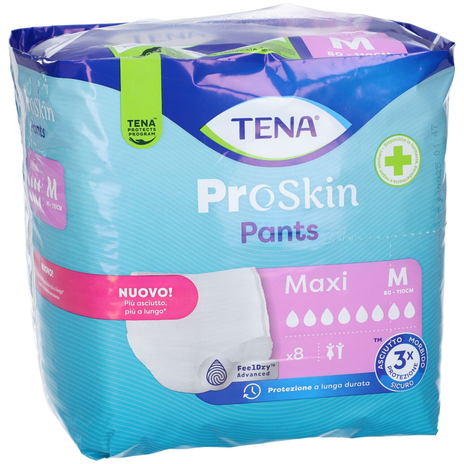 TENA ProSkin Pants Maxi Mutandine Assorbenti Incontinenza Misura M
