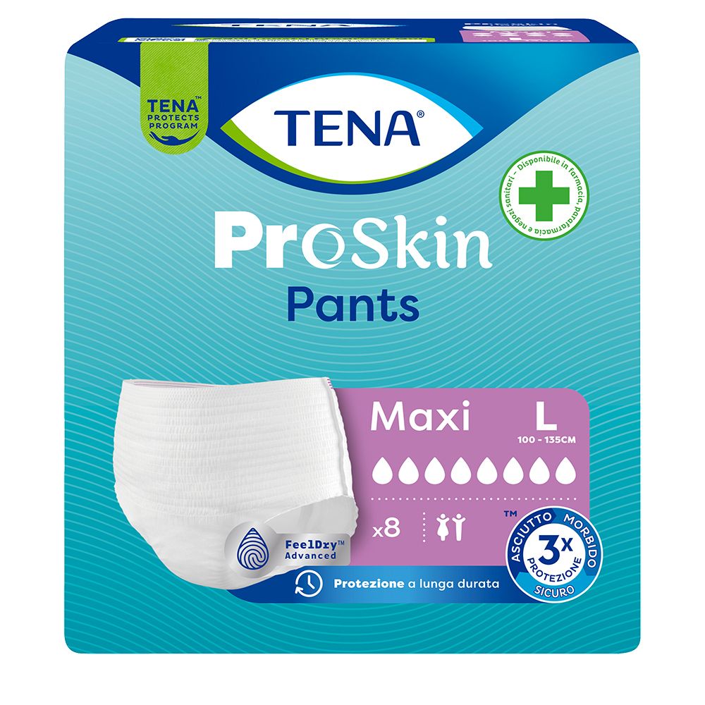TENA Pants Maxi L, mutandine assorbenti per incontinenza