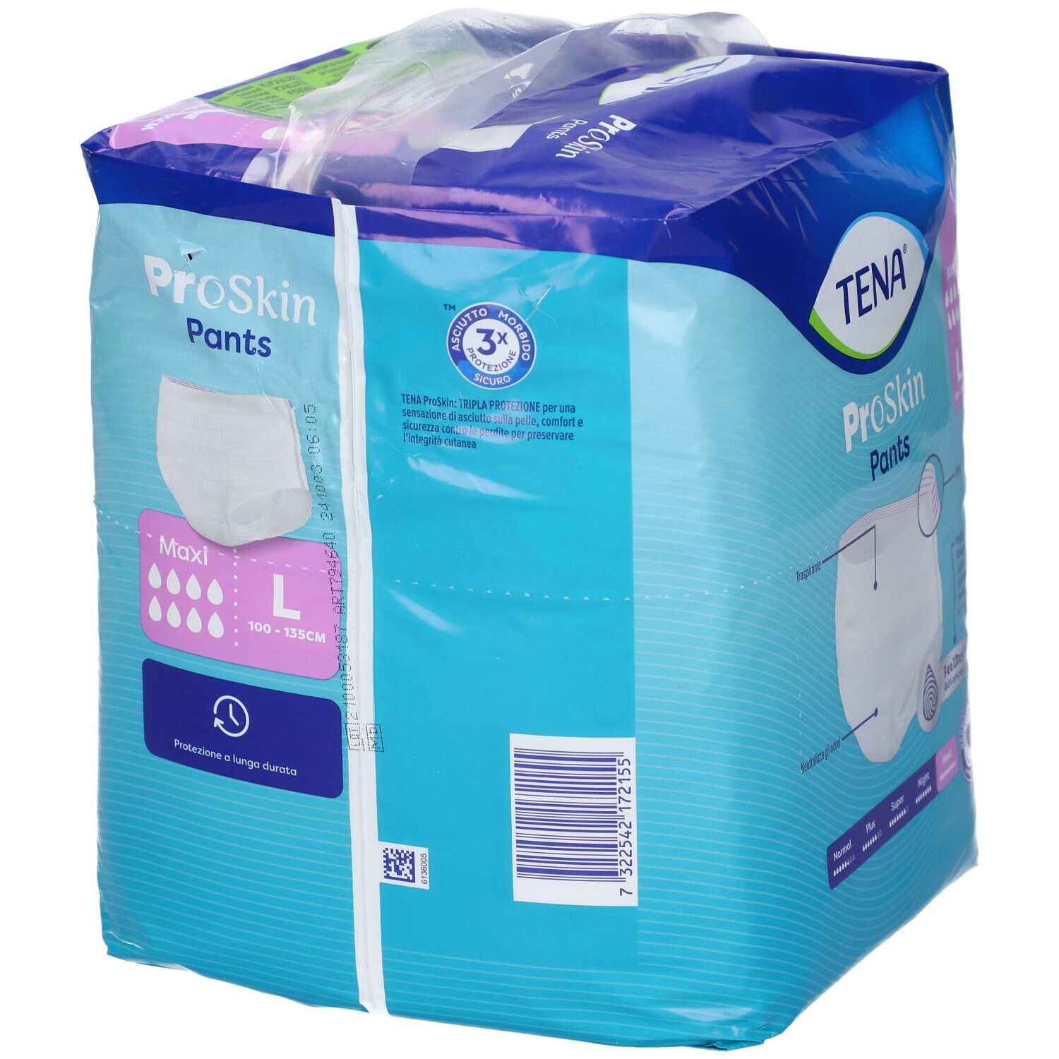 TENA ProSkin Pants Maxi Mutandine Assorbenti Incontinenza Misura L