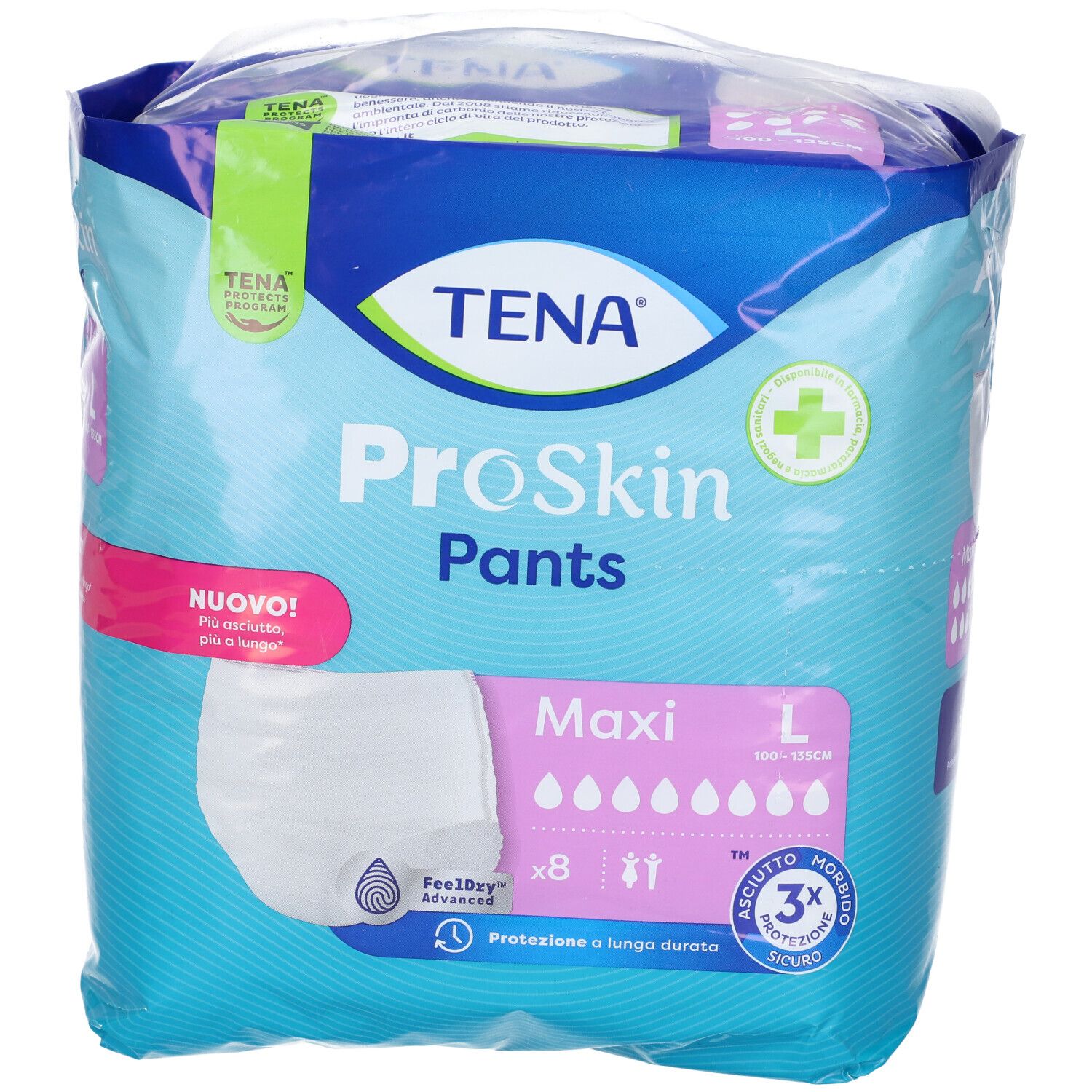 TENA ProSkin Pants Maxi Mutandine Assorbenti Incontinenza Misura L