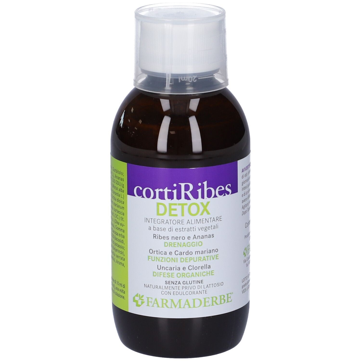 Farmaderbe Corti Ribes Detox Soluzione Orale