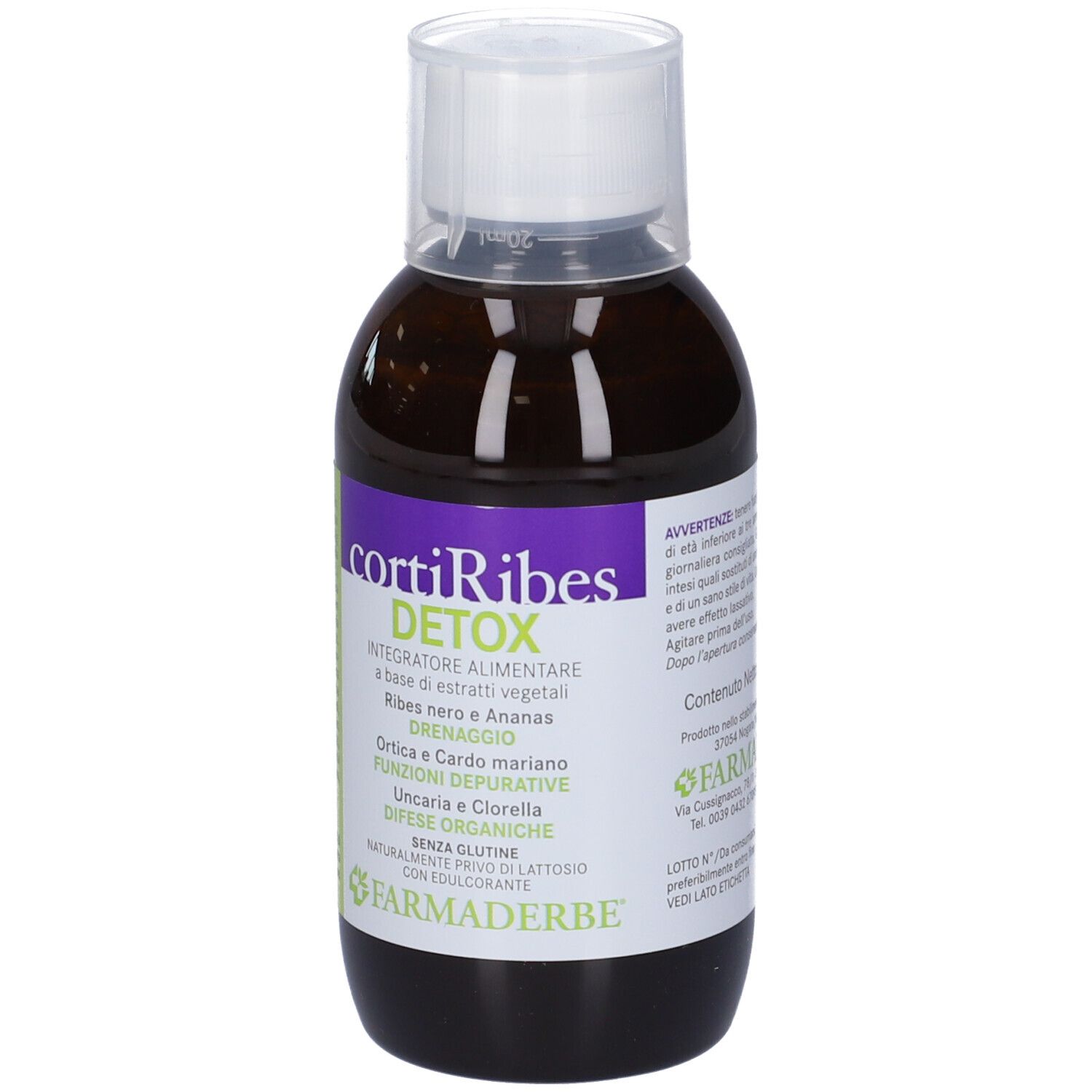 Farmaderbe Corti Ribes Detox Soluzione Orale